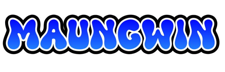 MAUNGWIN Neon Logo